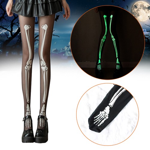 Collant halloween ossa - collant,