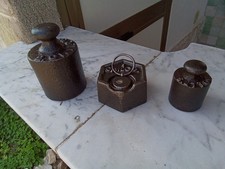 LOTTO DI 3 PESI PER BILANCIA