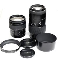 SET COPPIA Minolta AF  (Sony Alpha) 28-105mm + obiettivo AF 75-300