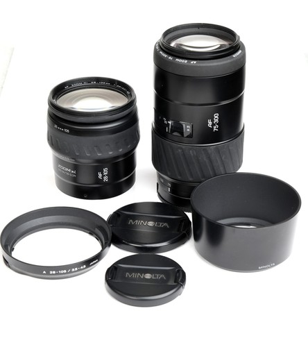 Set coppia minolta sony - minolta, af