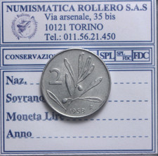 REPUBBLICA ITALIANA 2 LIRE