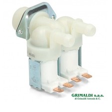 ELETTROVALVOLA 2 VIE 180° BP PER LAVATRICE CANDY BRANDT WHIRLPOOL ARISTON