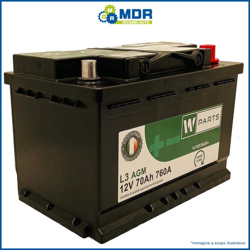 Batteria auto agm - batteria, 70