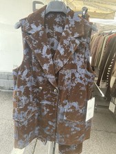 Gilet Jeans E Velluto