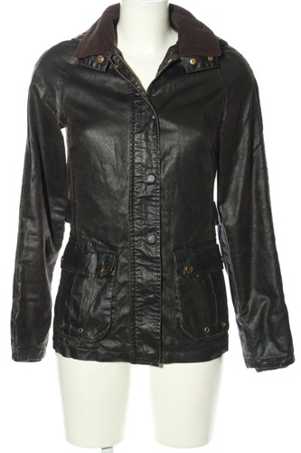 Denim giacca in ecopelle - denim,