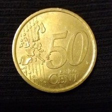 Moneta 50 centesimi di euro
