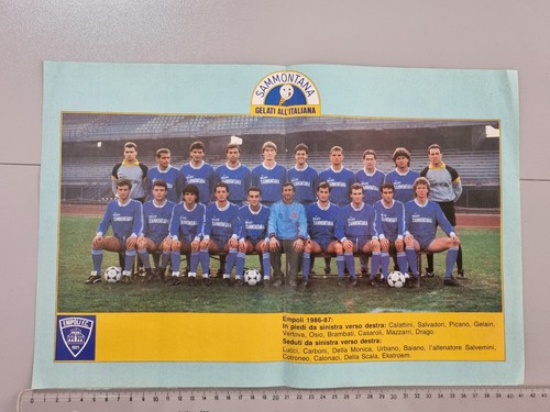 Poster empoli 1986 - poster,