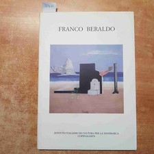 FRANCO BERALDO CATALOGO istituto cultura danimarca copenaghen PAOLO RIZZI