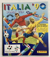 Album figurine Panini "Italia 90", non completo, con Maradona