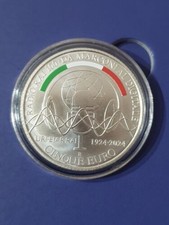 ITALIA 2024 150 ANNI RADIO MARCONI MONETA 5 EURO ARGENTO FDC BASSA TIRATURA