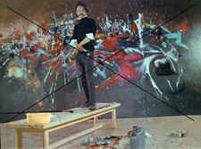 PHOTO DE GEORGES MATHIEU