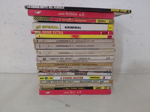 Lotto fumetti neri - 20,