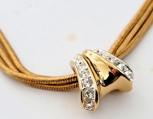 Collana catena tripla oro