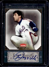 Fleer Grandi del Gioco 2006 Lee Mazzilli Auto #58 Mets