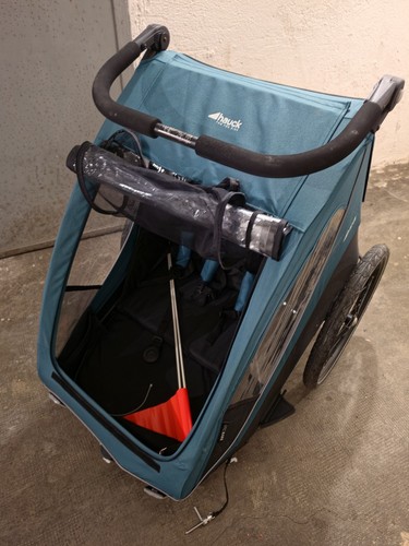 Hauck rimorchio bici 2in1 - rimorchio,