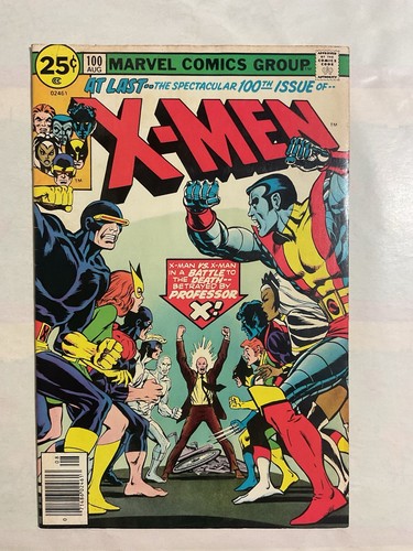 Men 100 copertina iconica - x-men, #100