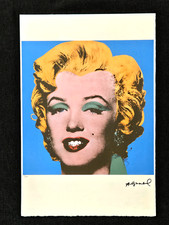 Andy Warhol "Marylin Monroe" Edizione numerata. Dimensioni : 56 x 38,3 cm.