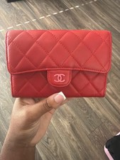 Portafoglio chanel con patta - chanel,