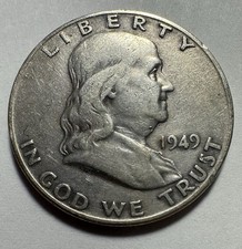 1949-D Franklin mezzo dollaro