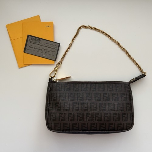 Fendi brown monogram mini - fendi,