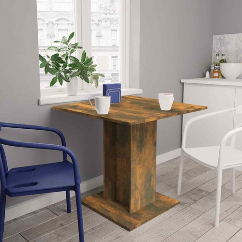 Vidaxl tavolo pranzo rovere - tavolo,