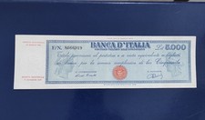 Banconote Italiane Titolo Provvisorio Lire 5000