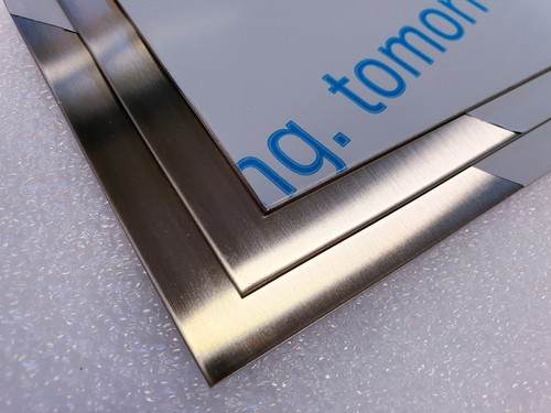 Acciaio inox spazzolato