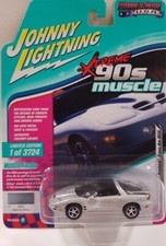 Johnny Lightning JLMC014-5B Pontiac Firebird Trans Am WS6 argento 1:64 NUOVO IMBALLO ORIGINALE