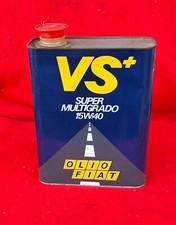 OLIO FIAT Latta Lattina LUBRIFICANTE  FIAT Originale BELLISSIMA marchiata RARA
