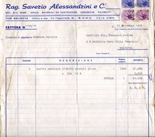Fattura 1976 rag saverio - fattura,