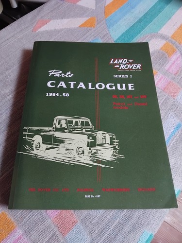 Catalogo ricambi land - catalogo,