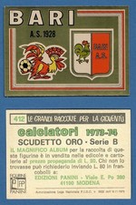 SCUDETTO CALCIATORI PANINI