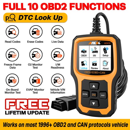 Ancel ad410 scanner obd2 - ancel,