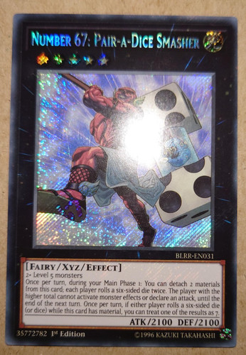 Number 67 - yu-gi-oh,