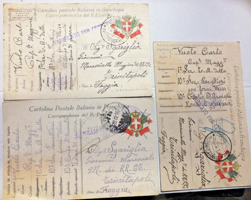 Pp336 posta militare - militare, ww1