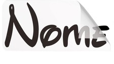 Adesivo NOME personalizzato -