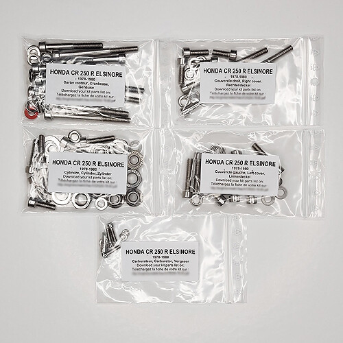 Honda 250 1978 1979 1980 - cr,