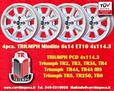 4 Cerchi Triumph TR2...TR6