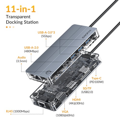 Docking station multiporta hub - docking,
