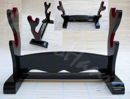 Kake legno doppio portaspada - doppio,