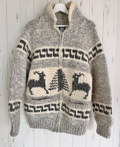 Giacca vintage cowichan maglia - giacca,