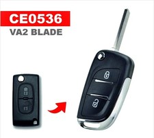 Per Peugeot 308 207 307 3008 807 Citroën C2 C3 C4 Guscio portachiavi Telecomando