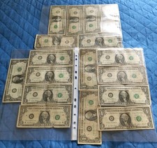 Lotto banconote dollaro - 1,