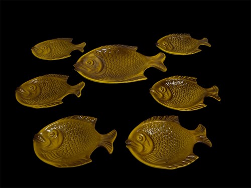 Servizio piatti pesce in - piatti,