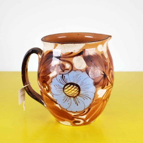 Brocca terracotta smaltata - in,