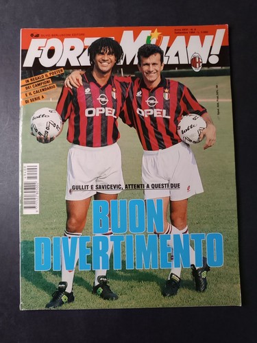 Rivista calcio forza milan - calcio, n