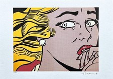 Roy lichtenstein ragazza che - -,