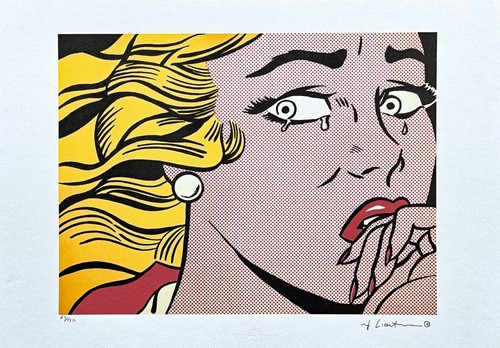 Roy lichtenstein ragazza che - roy,