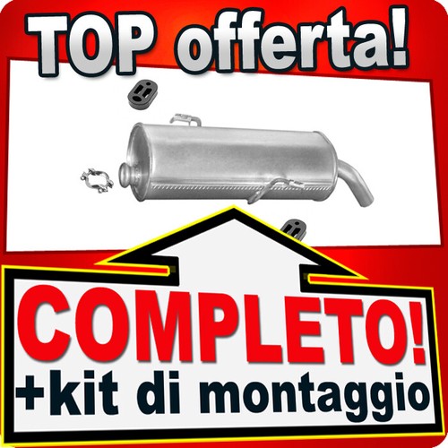 Silenziatore posteriore per - silenziatore,