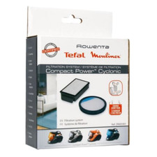 Kit Filtri per Aspirapolvere senza Sacco Rowenta Ricambi Compact Power Cyclonic
